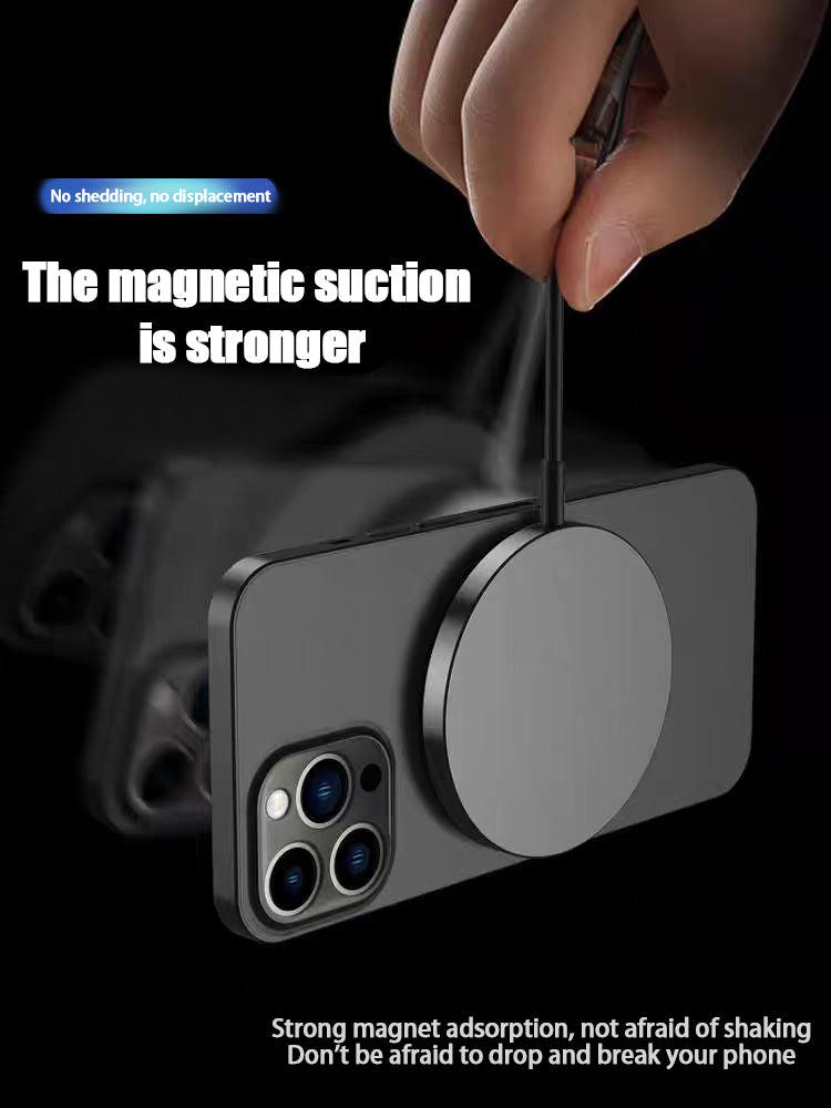 15W MagSafe Wireless Charger for iPhone 17 Pro & Pro Max – Fast Magnetic Charging, Compatible with iPhone 12–17 Series