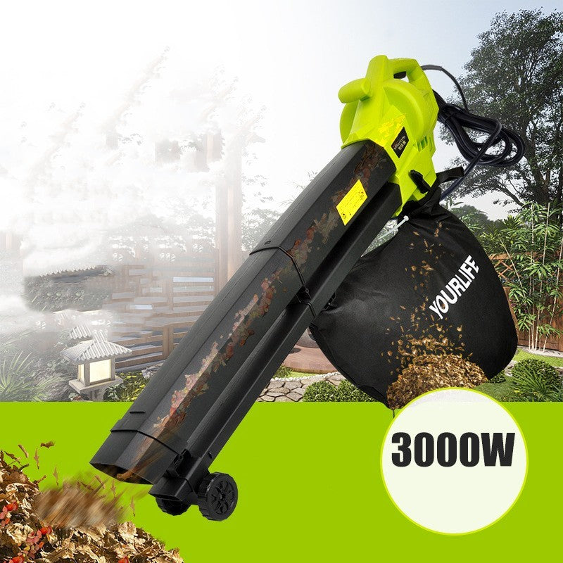 High-Power 3000W Electric Leaf Blower & Vacuum – 2-in-1 Blowing and Suction Machine (US Stock)