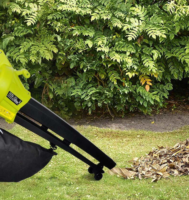 High-Power 3000W Electric Leaf Blower & Vacuum – 2-in-1 Blowing and Suction Machine (US Stock)