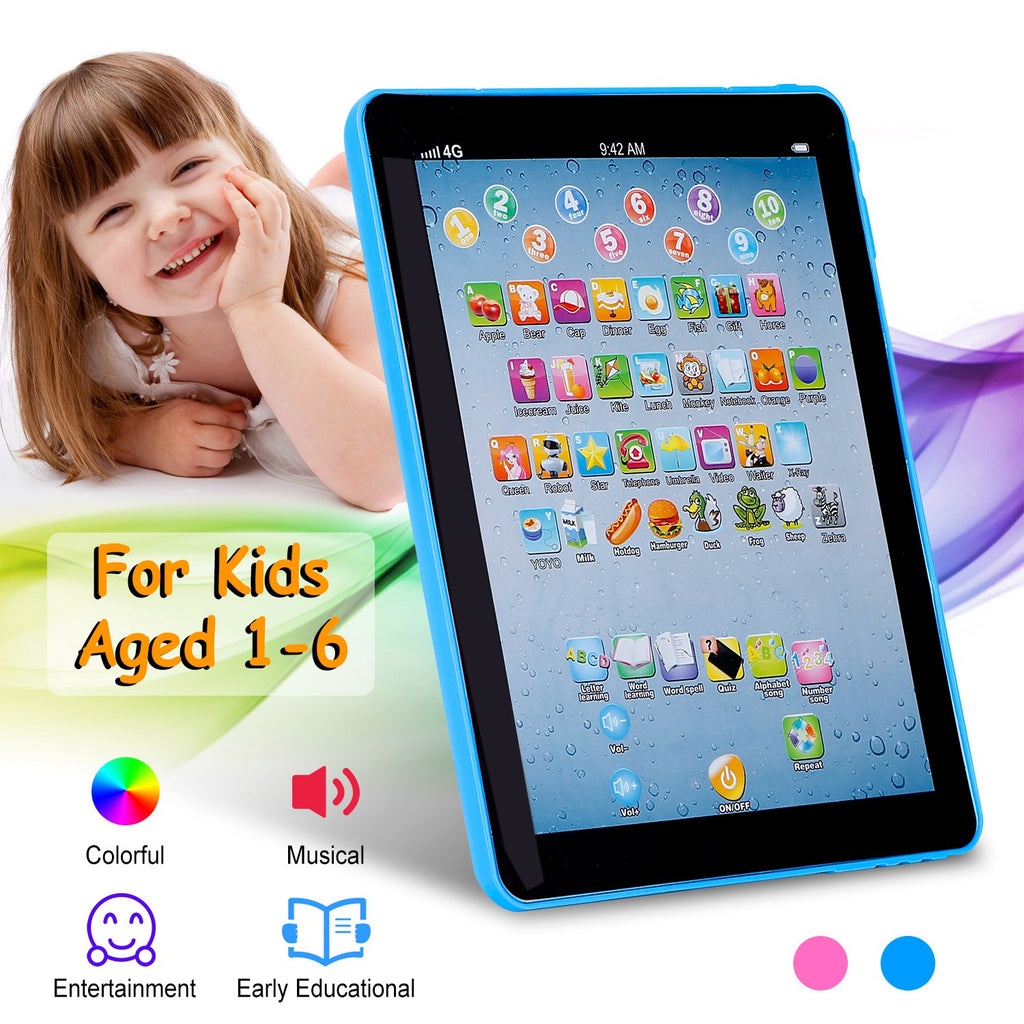 Baby Learning Tablet – Educational Musical Toy for Toddlers (Ages 1–6) | Fast US Shipping