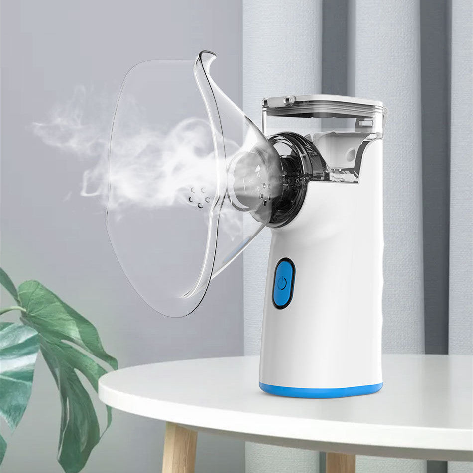 Portable Handheld Mesh Nebulizer for Adults & Kids – Silent USB/Battery Atomizer (US Stock)