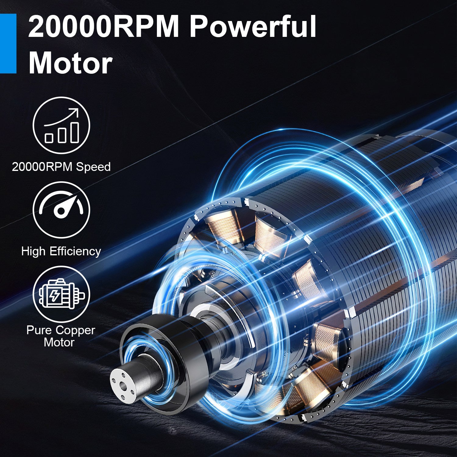 8-Inch Cordless Mini Chainsaw Kit with 2 Batteries – Portable Electric Handheld Saw for Pruning, UL & CE Certified