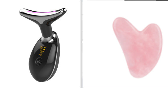 Premium EMS Thermal Neck & Face Lifting Massager – LED Photon & Microcurrent Anti-Aging Device (US Stock)